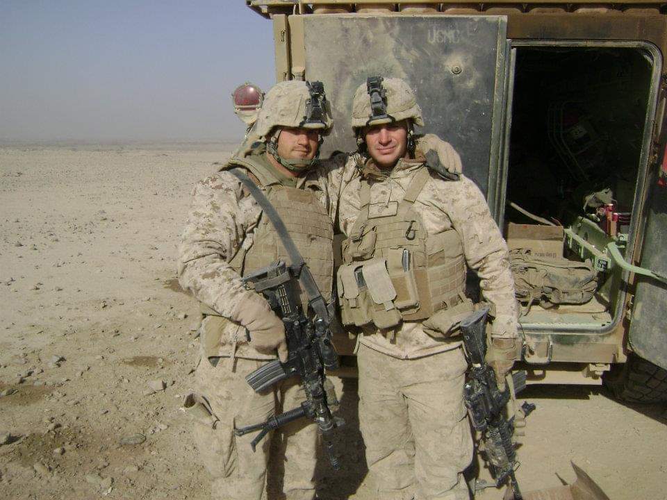 William Mostoller on deployment — U.S. Marine Corps